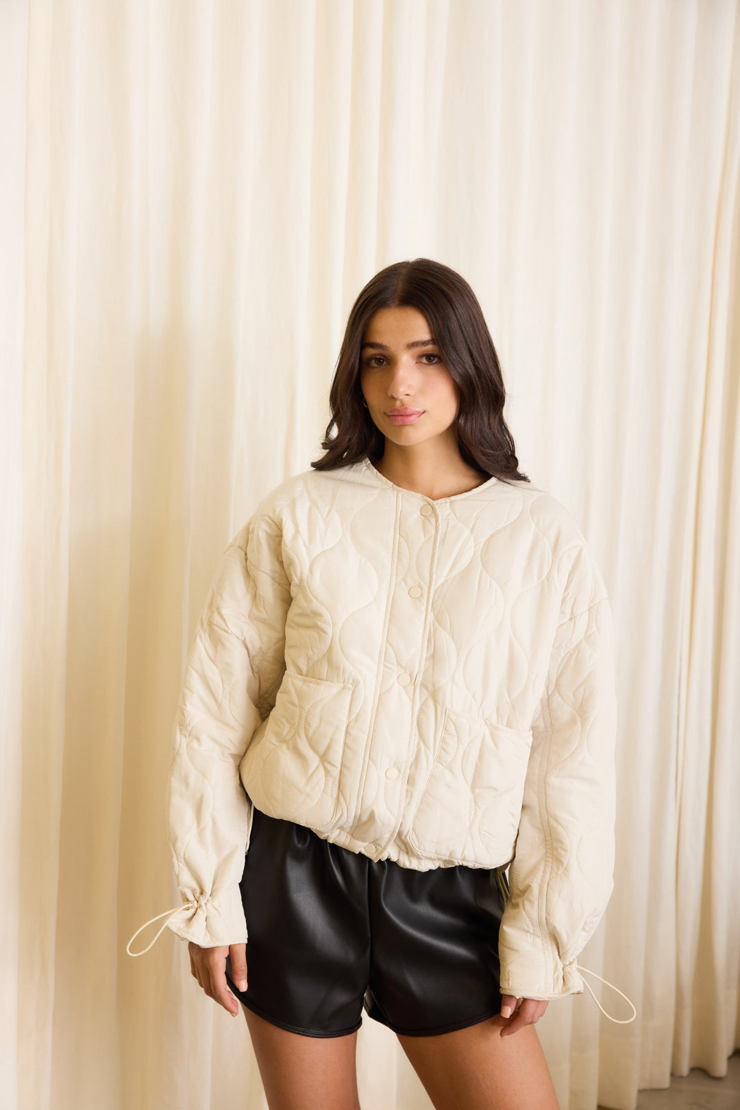 Oslo White Off Jacket