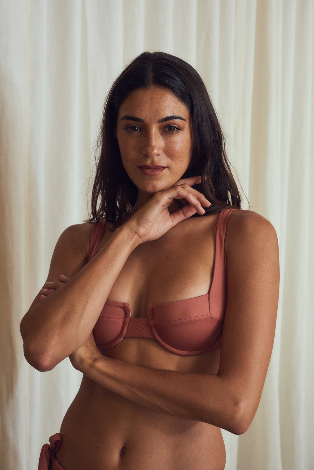 Cabo Terracota Bikini Top