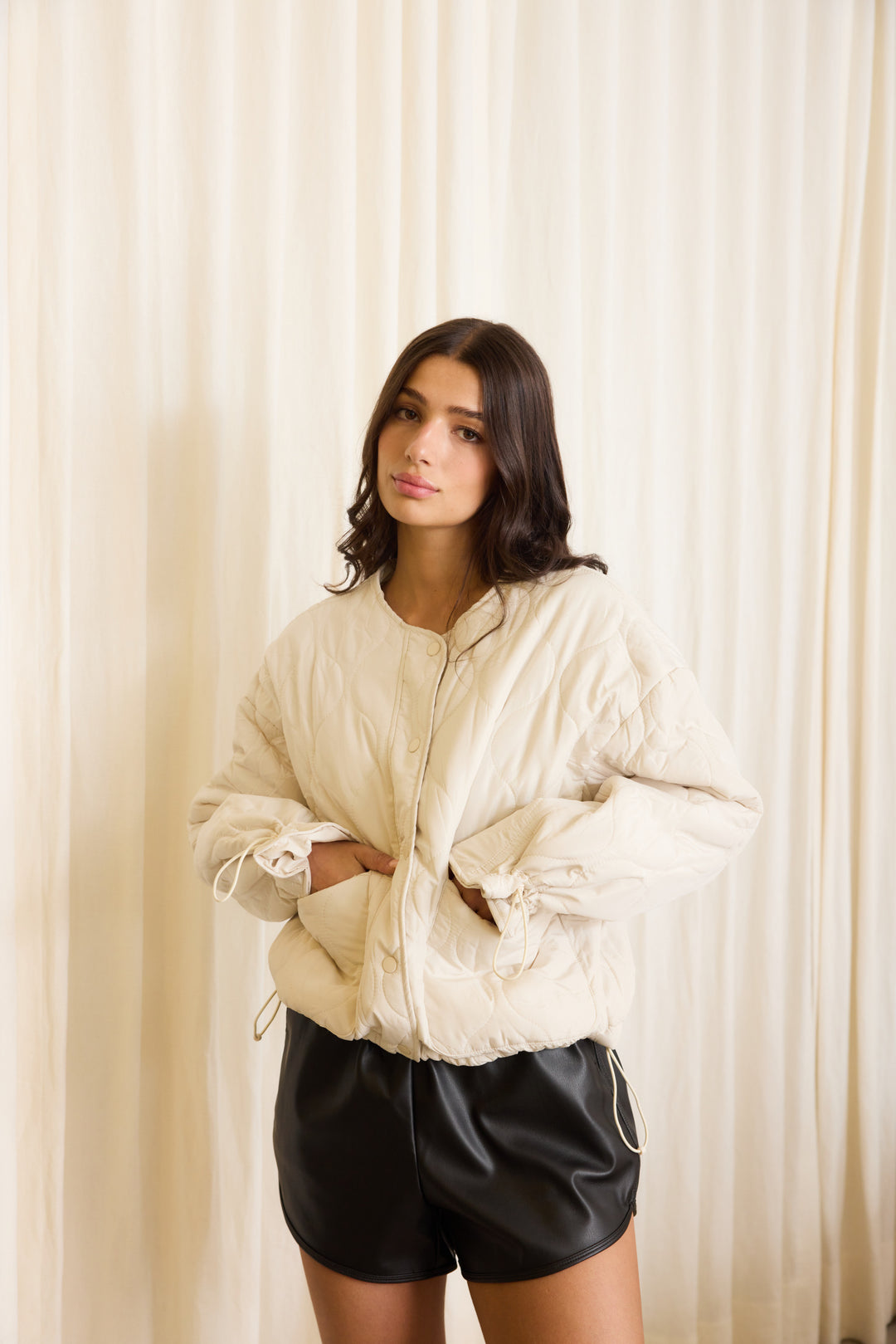 Oslo White Off Jacket